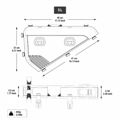 Riverside Bikepacking IPX6 Waterproof Size XS/S Full Frame Roll 10 Riverside Bikepacking IPX6 Waterproof Size XS/S Full Frame Roll -Outdoor Camping k03990ab9db630da3424d8e578b7c4ee6