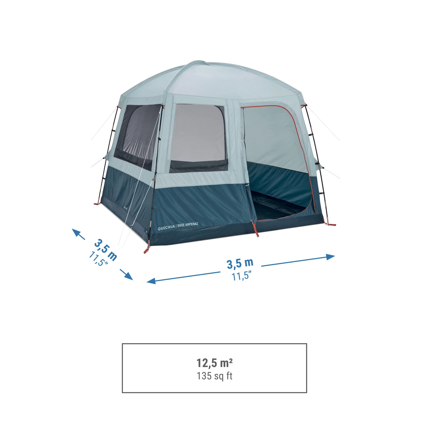 Quechua 6 MAN CAMPING LIVING AREA 3 Quechua 6 MAN CAMPING LIVING AREA - Image 3
