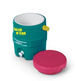 IGLOO Retro Barrel Of Fun 2 Gallon -Outdoor Camping k089c00c915404aada4850a8c037f5c71