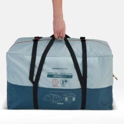 Quechua 8 Man Tent With Poles - Arpenaz 8.4 -Outdoor Camping k0ced4105479cdc4f659745bae4e3fafe