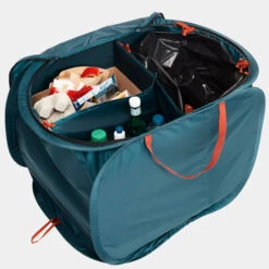 Quechua Camping Recycling Bin - 3 Compartments - 80 Litres -Outdoor Camping k0e6c508b10b1d9a6858644307bd9daf6