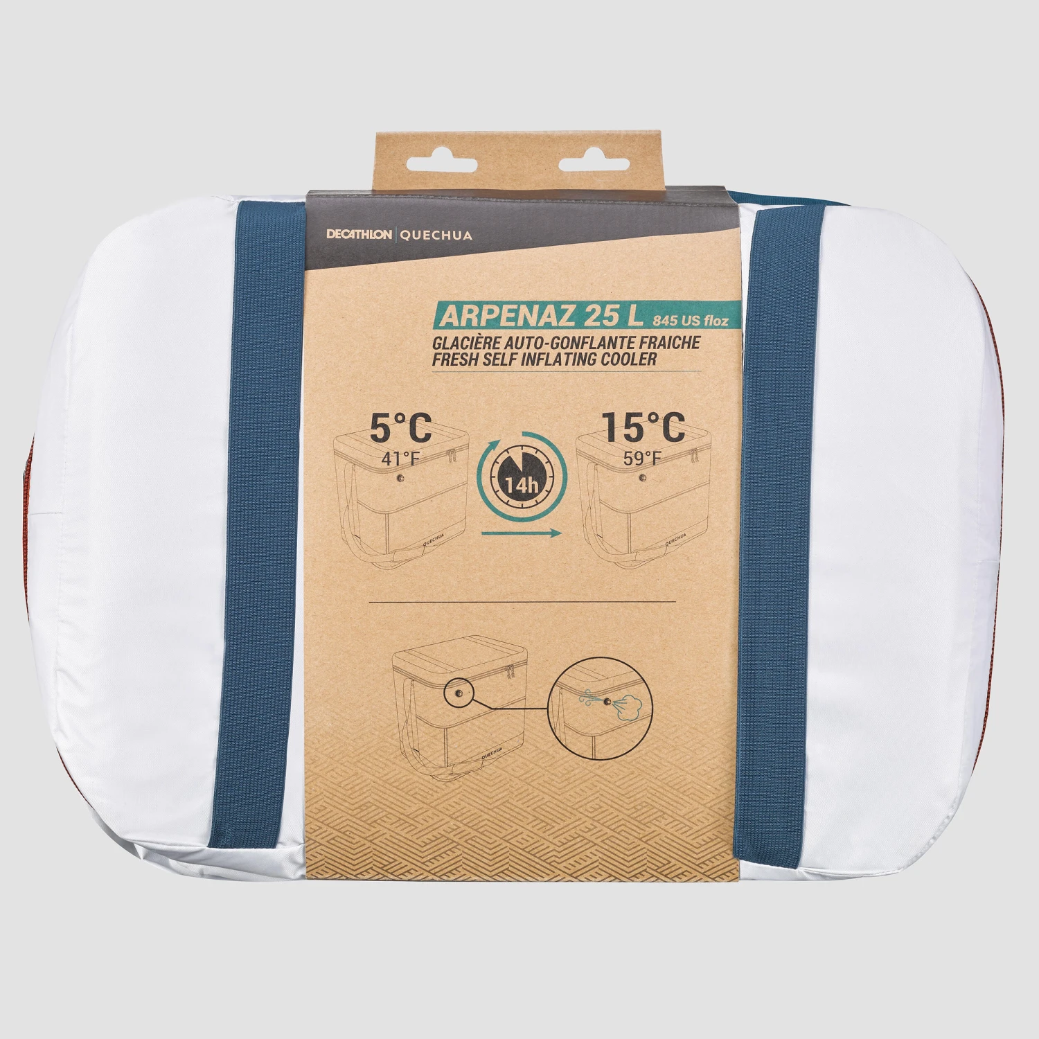 Quechua Camping Flexible Cooler - 25 L 7 Quechua Camping Flexible Cooler - 25 L - Image 7