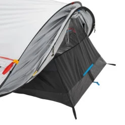 Quechua 2 Man Pop-Up Blackout Tent -Outdoor Camping k1bd838900beb4949849069b48ebc0358