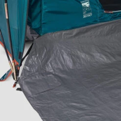 Quechua 4 Man Tent With Poles - Arpenaz 4.2 -Outdoor Camping k31f1bdd0d47eb4123f6c536579b50908