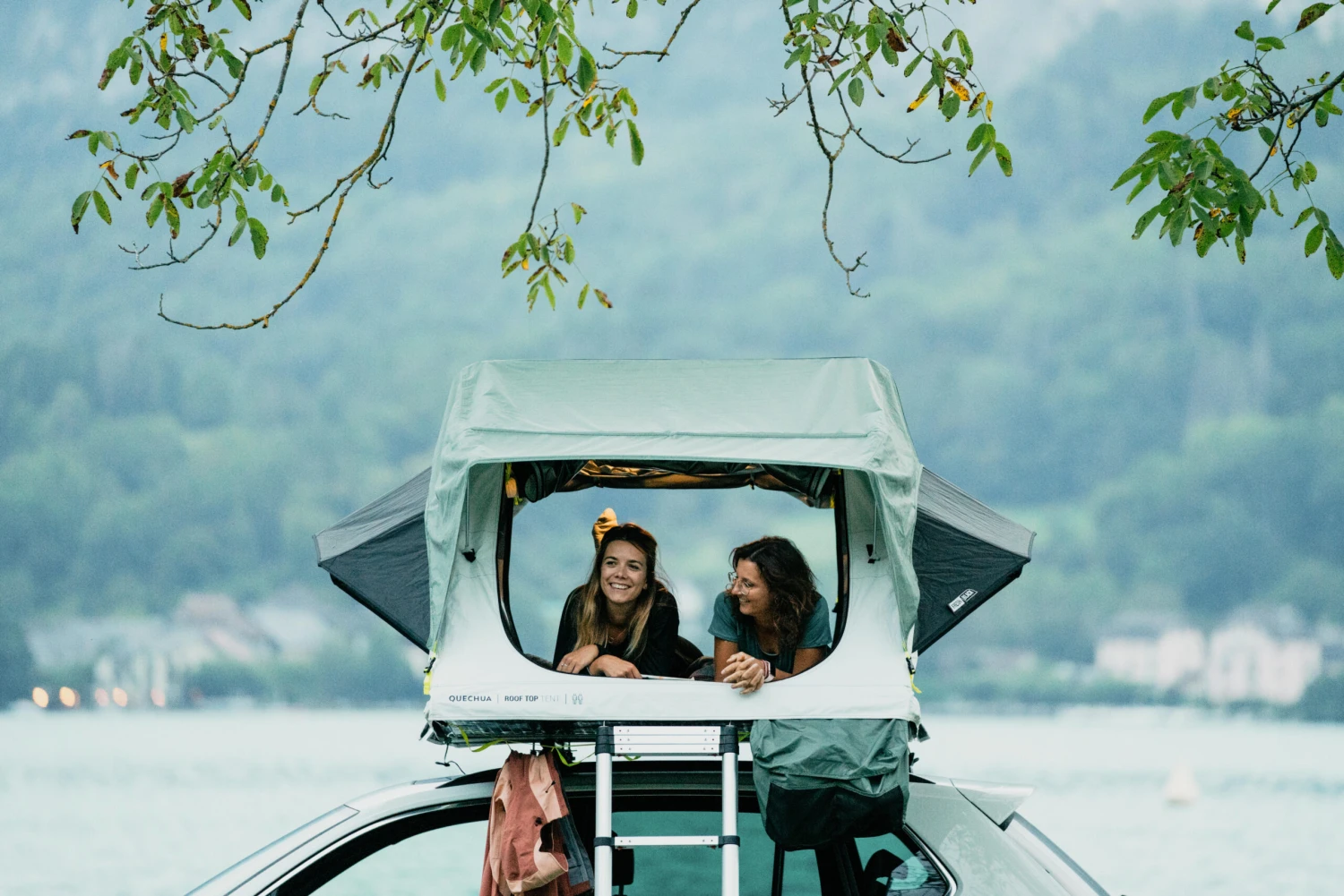 Quechua Roof Tent MH500 Fresh & Black 2P 6 Quechua Roof Tent MH500 Fresh & Black 2P - Image 6