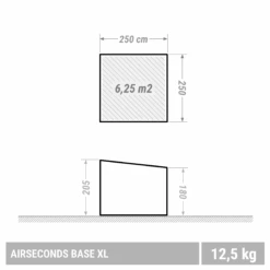 Quechua Air Base Seconds XL Flysheet -Outdoor Camping k38573f730521731d26c9ee132ae3de67