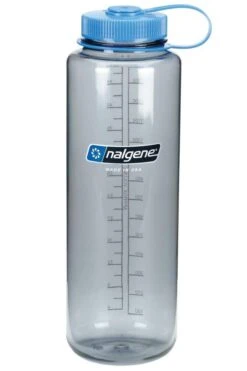 Nalgene 1.5L Wide Mouth Sustain Water Bottle - Made From 50% Plastic Waste -Outdoor Camping k4449e83ab607f2ca9ab69db5ed5cb009