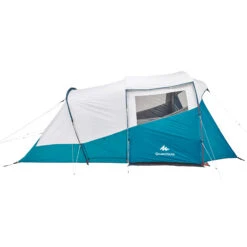 Quechua 5 Man Blackout Tent With Poles - Arpenaz 5.2 F&B -Outdoor Camping k457eb5238c3dd85e774aade8e920cac9