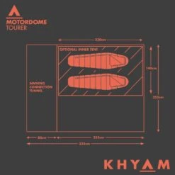 Motordome Tourer Lite Quick Erect Drive Away Awning -Outdoor Camping k497269ecf3157f3b14d3915a023b11a8