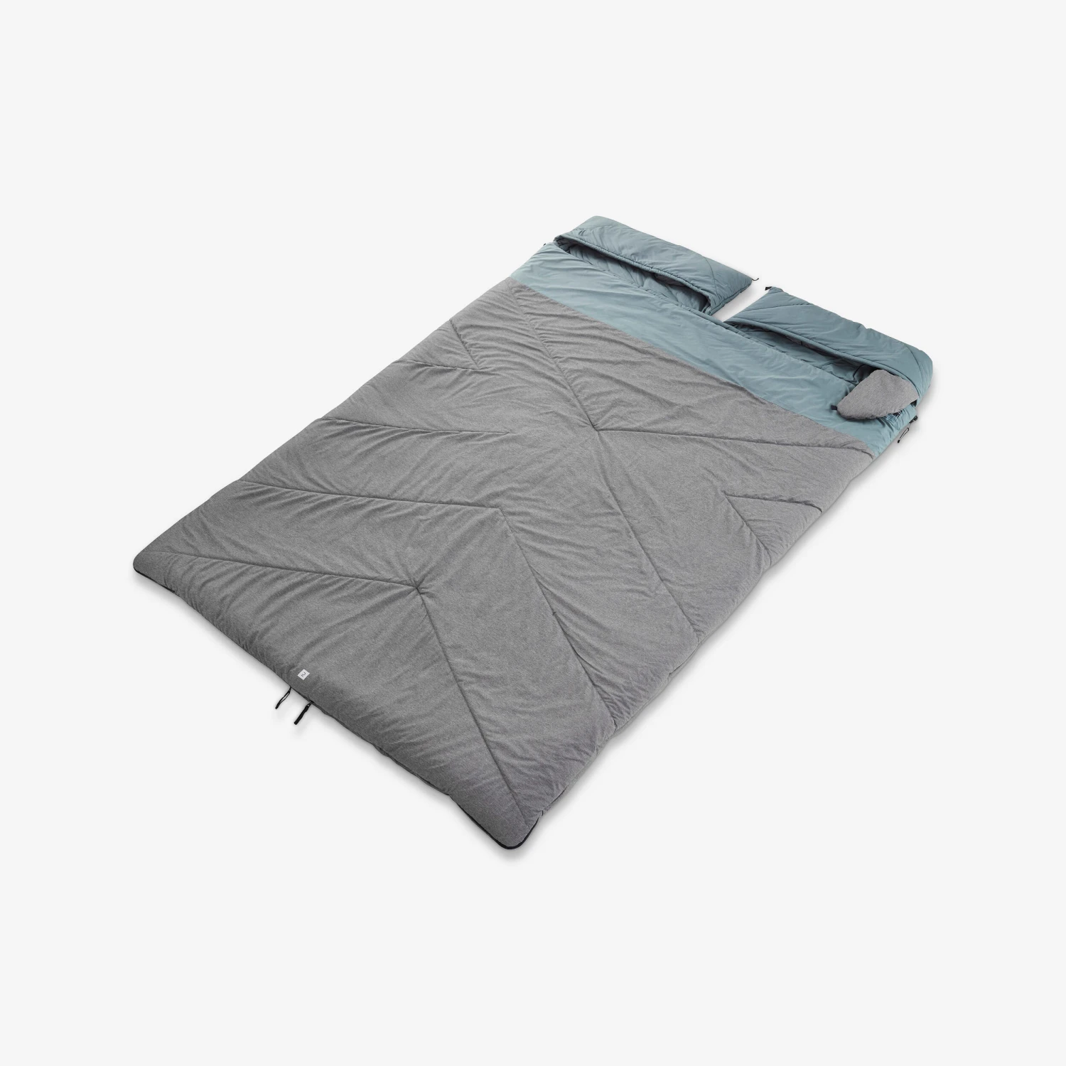Quechua CAMPING SLEEPING BAG - ARPENAZ 0° COTTON DOUBLE 1 Quechua CAMPING SLEEPING BAG - ARPENAZ 0° COTTON DOUBLE