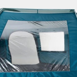 Quechua 8 Man Tent With Poles - Arpenaz 8.4 -Outdoor Camping k5523d39814965a19222a852d2b81c848