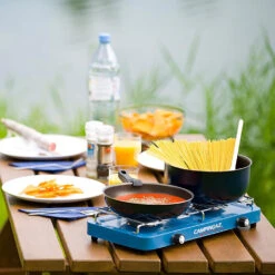 Campingaz Base Camp Double Burner Stove -Outdoor Camping k6416b8e9c49432822676c76b7b94bfa5