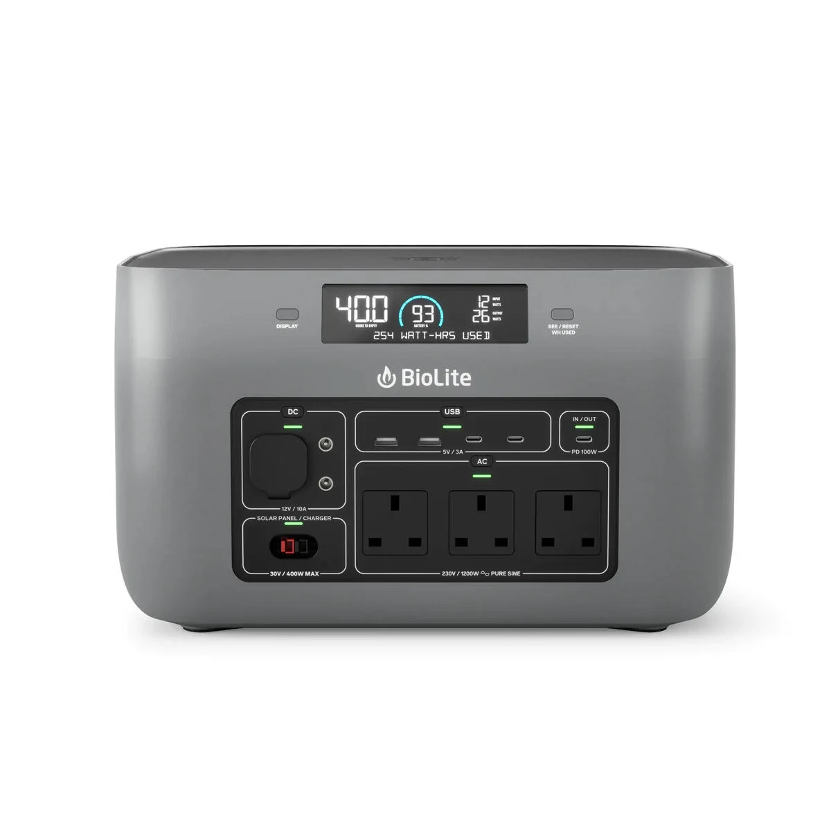 BioLite BaseCharge 1500 (1521Wh) Portable Battery Power Station 2 BioLite BaseCharge 1500 (1521Wh) Portable Battery Power Station - Image 2