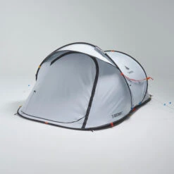 Quechua 2 Man Pop-Up Blackout Tent -Outdoor Camping k6b3707cf650658488fc658f175e675d1