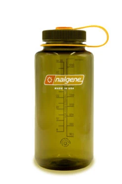 Nalgene 1L Wide Mouth Sustain Water Bottle - Made From 50% Plastic Waste -Outdoor Camping k768072fd1cded5e0f930eadae8d84852