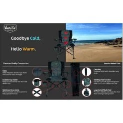 Vanilla Leisure Vesuvius Folding Heated Camping Chair + FREE Power Bank 6 Vanilla Leisure Vesuvius Folding Heated Camping Chair + FREE Power Bank -Outdoor Camping k7c469b81bb96ee71d00974366c9ab7bf