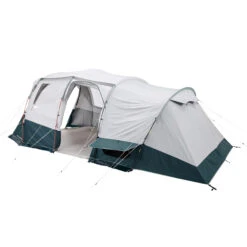 Quechua 6 Man Blackout Tent With Poles - Arpenaz 6.3 F&B -Outdoor Camping k84e91e2d8ed009c6c116cd159da99a96