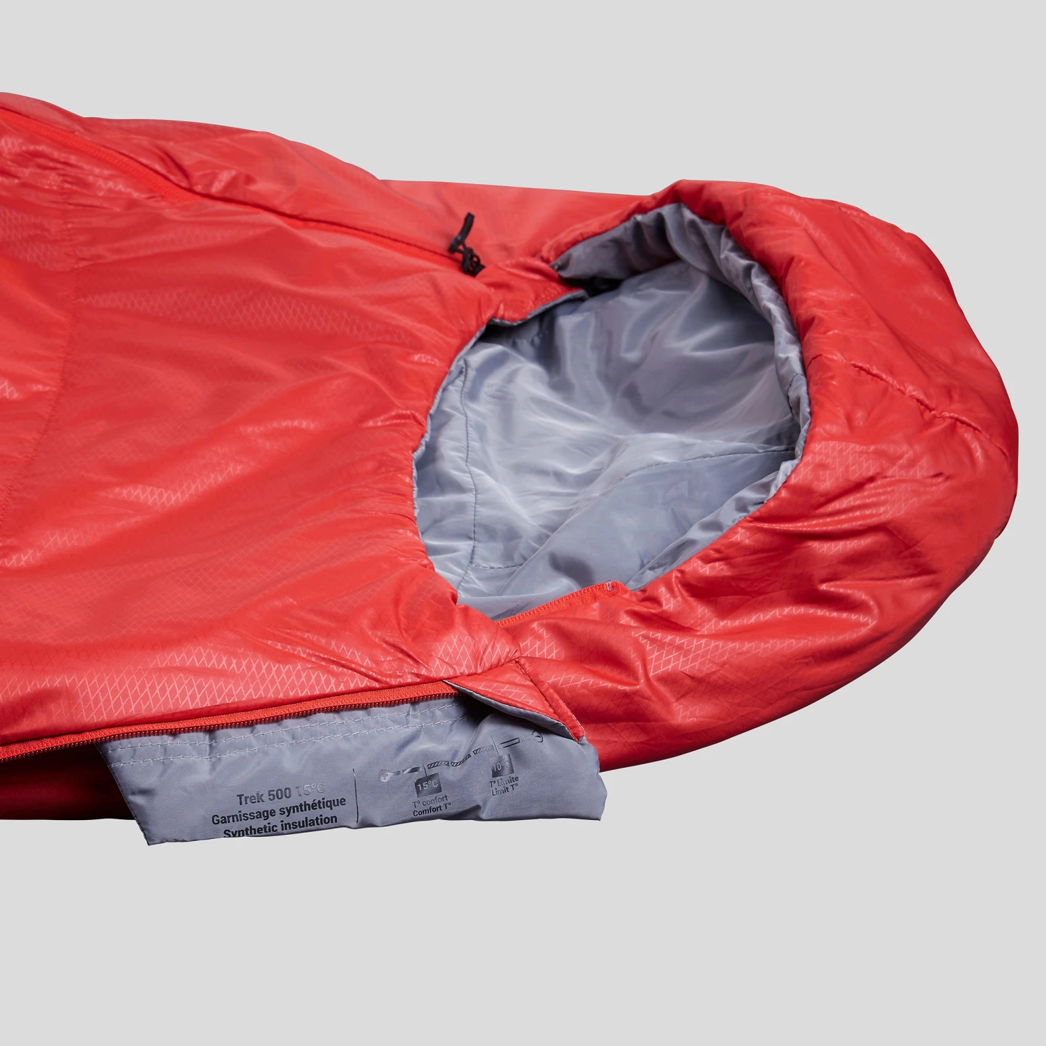 Trekking Sleeping Bag MT500 15°C 5 Trekking Sleeping Bag MT500 15°C - Image 5