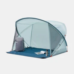 Quechua Camping Shelter With Poles - 4 Person -Outdoor Camping k8a3aab6db7d6fdb0cfe399326dd9e6a7