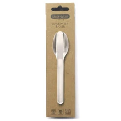 Black+Blum Stainless Steel Cutlery Set With Case Grey 10 Black+Blum Stainless Steel Cutlery Set With Case Grey -Outdoor Camping k8d9e7272ef1db3adf45a3320ebadbe12