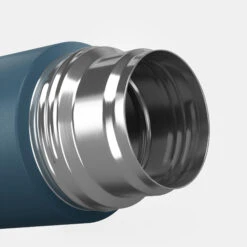 Quechua Stainless Steel Isothermal Hiking Bottle 0.7 Litre Blue -Outdoor Camping k9040f03e4b2174b91ed468141320143a