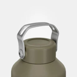 Quechua Stainless Steel Hiking Flask With Screw Cap MH100 1.5 L Khaki 13 Quechua Stainless Steel Hiking Flask With Screw Cap MH100 1.5 L Khaki -Outdoor Camping k91f39300402399ba2e9c474f23f2fd92