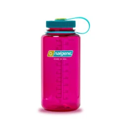 Nalgene 1L Wide Mouth Sustain Water Bottle - Made From 50% Plastic Waste -Outdoor Camping k9ef95eb90d7523abd7d11e25cb8d2c90