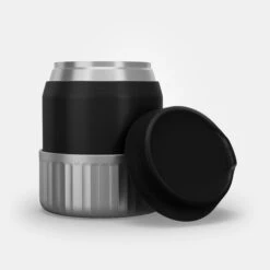 Quechua Stainless Steel Isothermal Food Box For Hiking MH500 0.8 L With Bowl Black 20 Quechua Stainless Steel Isothermal Food Box For Hiking MH500 0.8 L With Bowl Black -Outdoor Camping ka2e12d4fd47de5b6c38e2f06a732e432