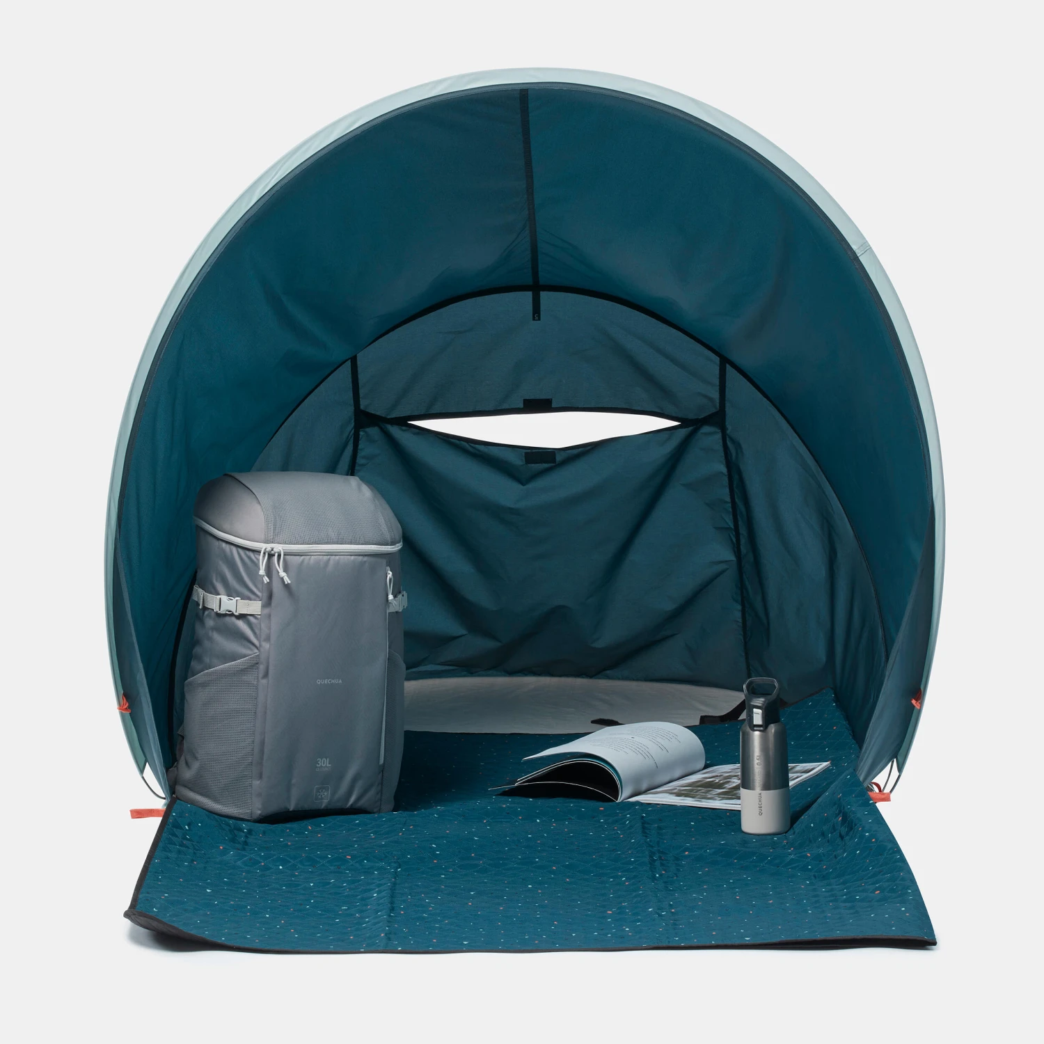 Quechua Instant Camping Shelter - 1 Adult Or 2 Kids 3 Quechua Instant Camping Shelter - 1 Adult Or 2 Kids - Image 3