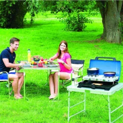 Campingaz Xcelerate 400 ST Double Burner & Toaster Portable Camping Stove -Outdoor Camping kd19ab3e81e199de174c8f9cabdad87a1