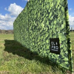 OLPRO Laurel Hedge 5 Pole Wooden Windbreak -Outdoor Camping ke04182e96d873677ecfe8aefcd4e32f3