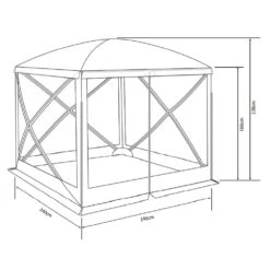 Screenhouse 4 -Outdoor Camping ke15f183f9ef8e3fa33b6cd2d25c63417