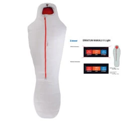 Simond MAKALU II Light Sleeping Bag -Outdoor Camping kf197f7c8471a31dcf4207adf140fd7dc