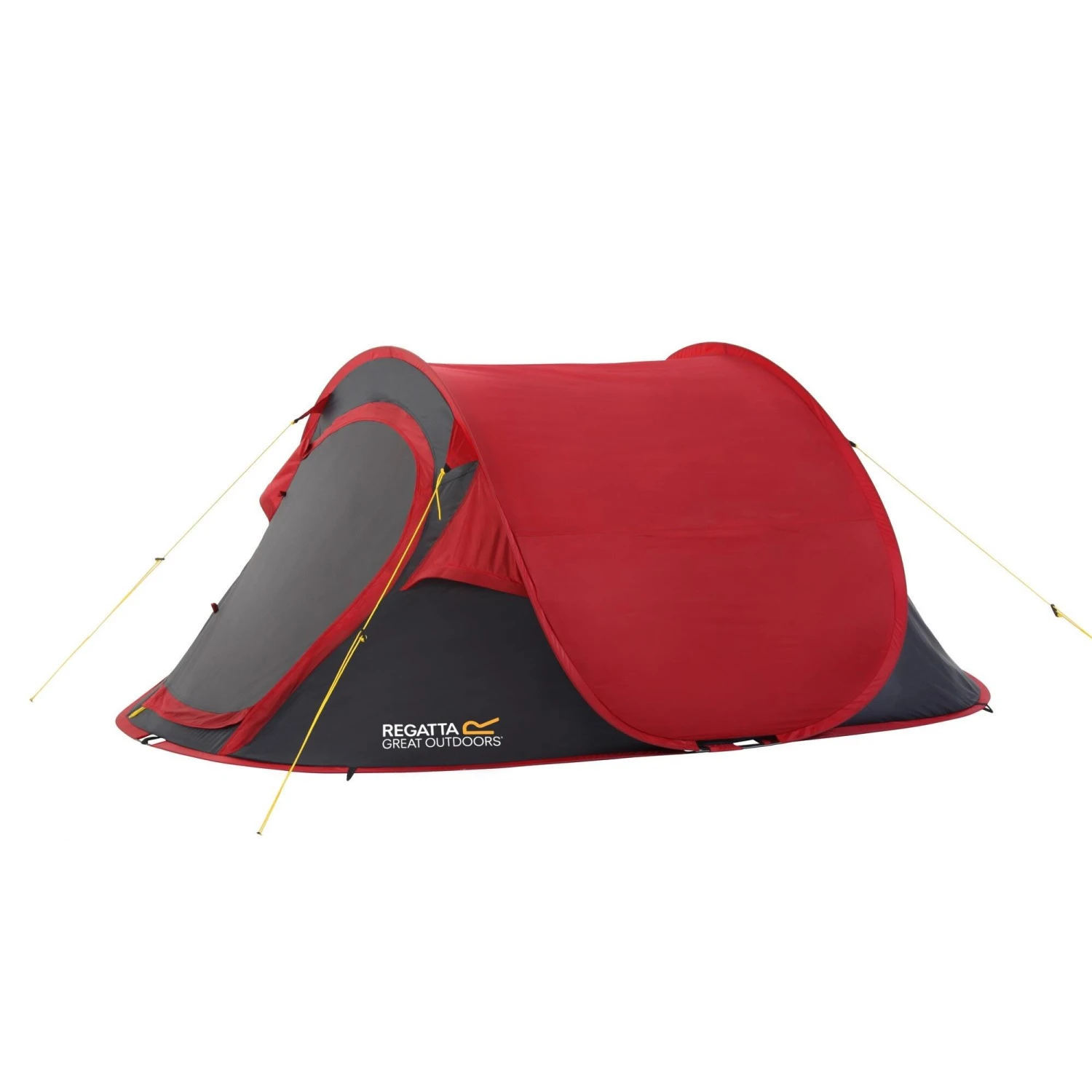 Regatta Great Outdoors Malawi 2 Man Pop Up Tent (Pepper/Seal Grey) 1 Regatta Great Outdoors Malawi 2 Man Pop Up Tent (Pepper/Seal Grey)