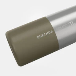 Quechua Isothermal Stainless Steel Hiking Flask MH500 1 L Khaki -Outdoor Camping kfc087bfedafce36589929ca3f8547368